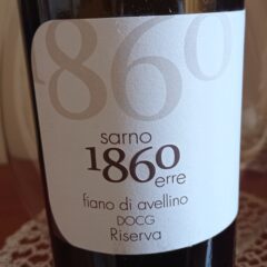 1860 erre Fiano di Avellino Riserva Docg 2021 Maura Sarno