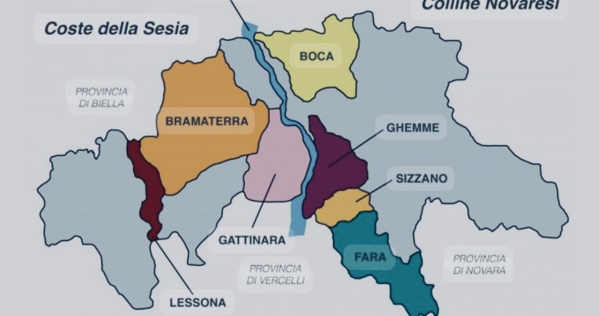 Alto Piemonte - Le denominazioni