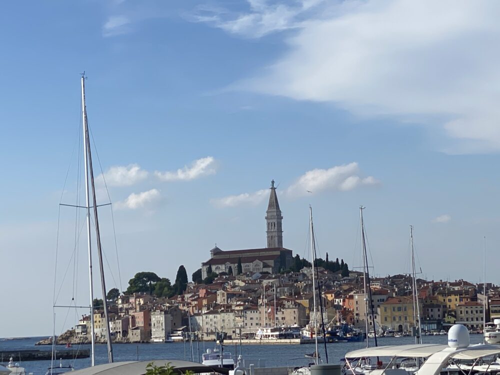 Amici Rovinj - vista sulla città vecchia