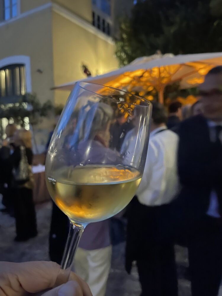 Il magnifico color oro dello Chateau d'Yquem 2017