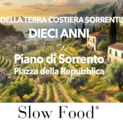 Locandina evento dieci anni Mercato della Terra Slow Food