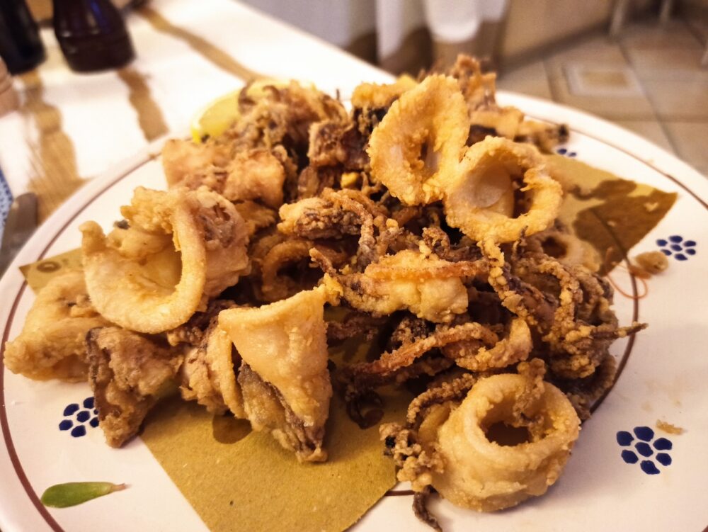 Marenuesciu, La Frittura di Calamari