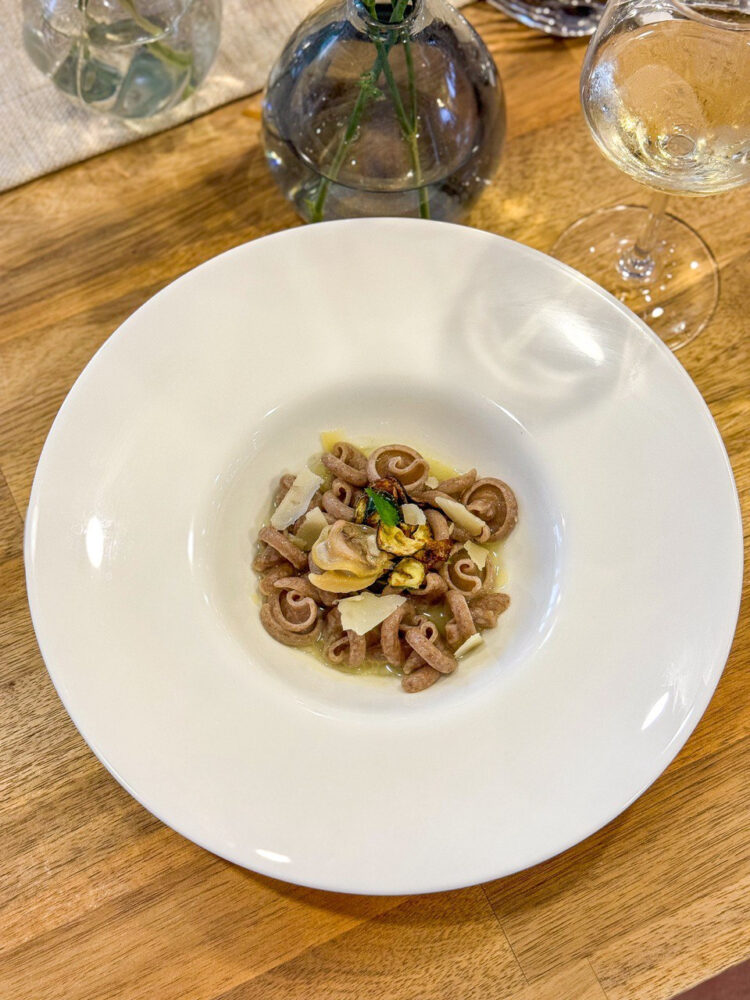 Senatore Cappelli al lino antico con tartufi - Ristorante Don Peppe, Piano di Sorrento