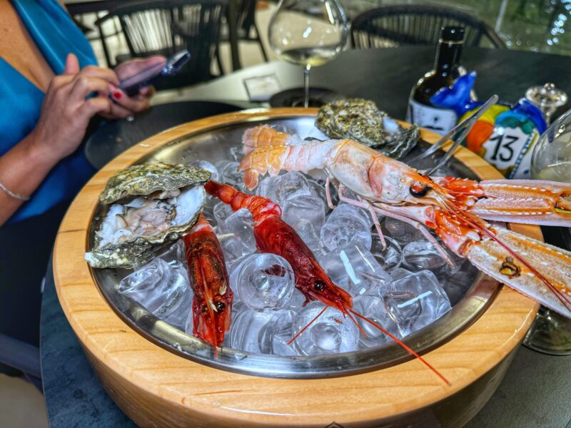 crudo di mare di Sale e Paestum