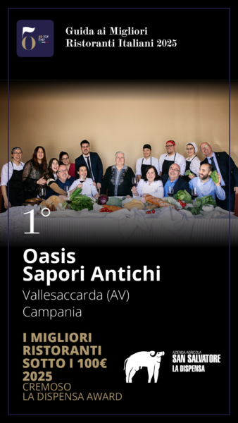 1 Oasis Sapori Antichi – Vallesaccarda (AV), Campania