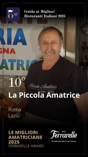 10 La Piccola Amatrice – Roma, Lazio