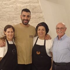 Con Chiara, Francesco e Angela