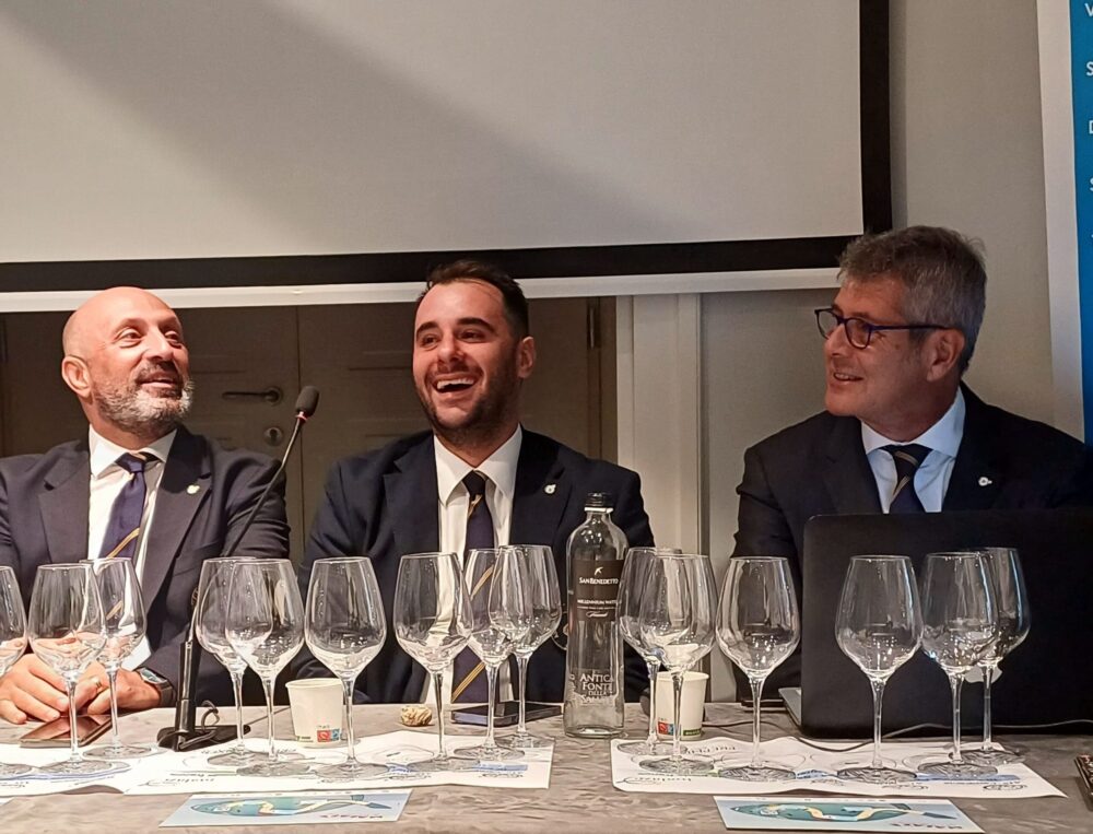 da sx Francesco Baldacchino, Claudio Di Maria, Franco De Luca