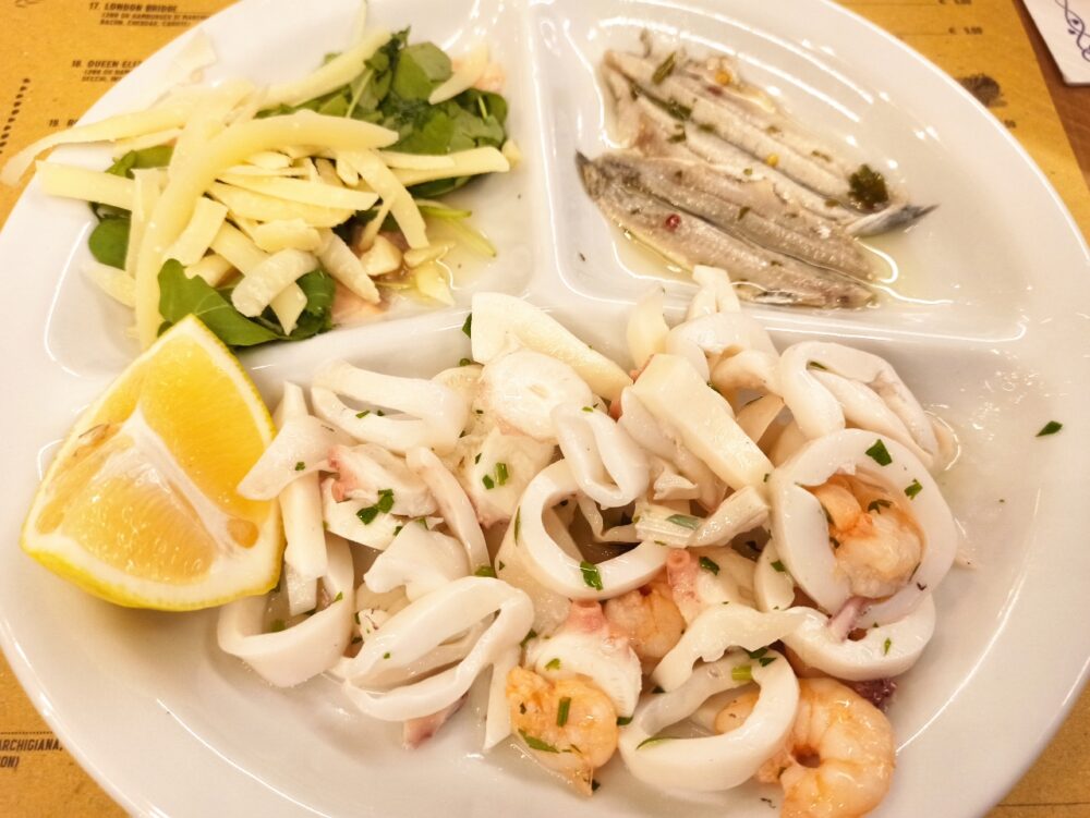 Moris Cafè - L'Insalata di Mare e i Marinati