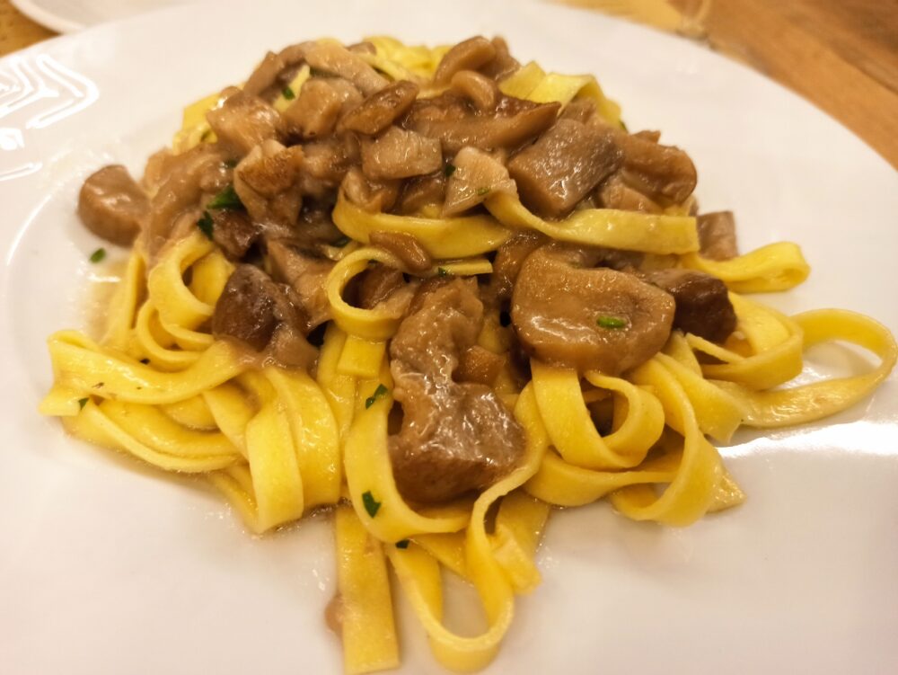 Moris Cafè - Le Fettucine ai Porcini