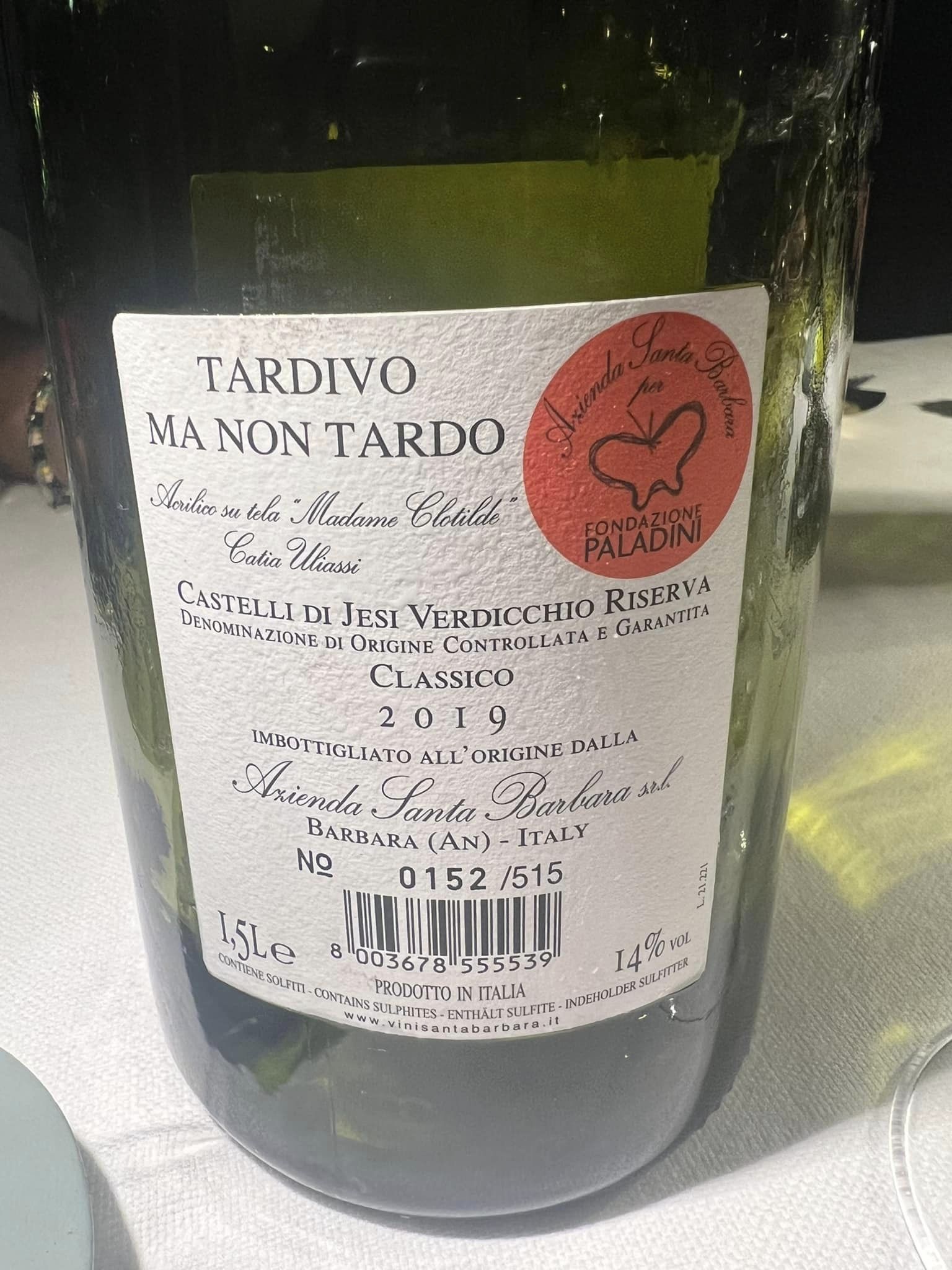 Il Verdicchio di Stefano Antonucci