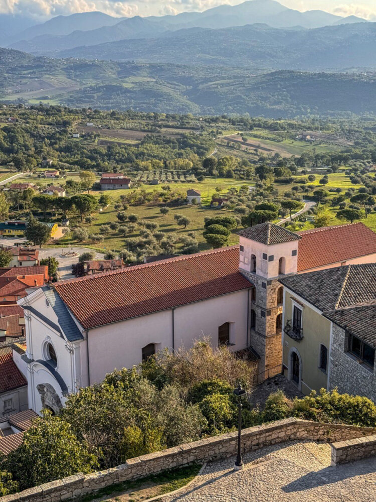 Vista dal Castello di Gesualdo