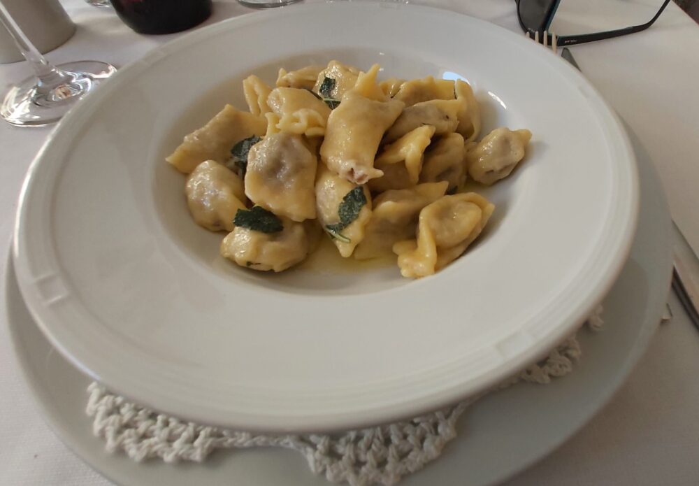 Osteria Due Cuori Agnolotti del Plin