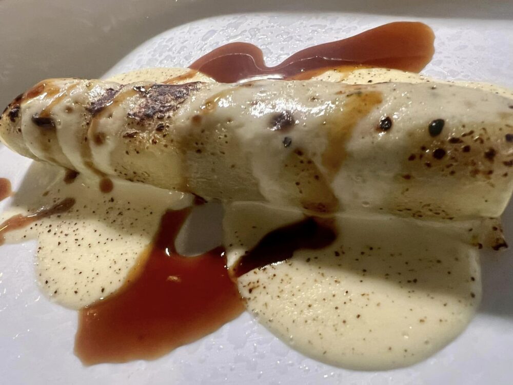 La Cucina di San Pietro a Pettine - Princisgrass con fegatini di pollo, topina birra, tartufo nero