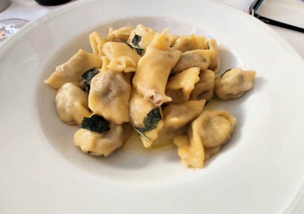 Osteria Due Cuori Agnolotti del Plin