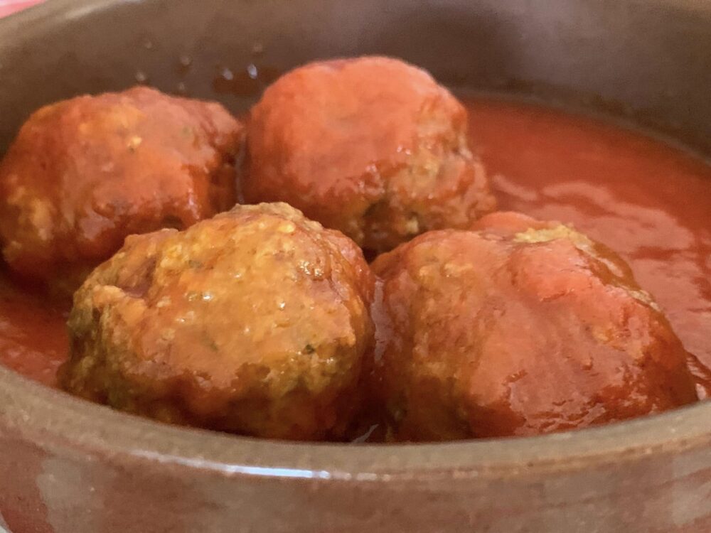 Osteria Dei Compari, le polpette al sugo