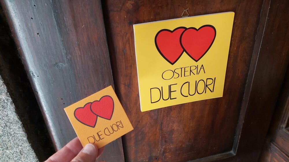 Osteria Due Cuori il logo