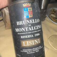 Brunello di Montalcino 1986 di Lisini