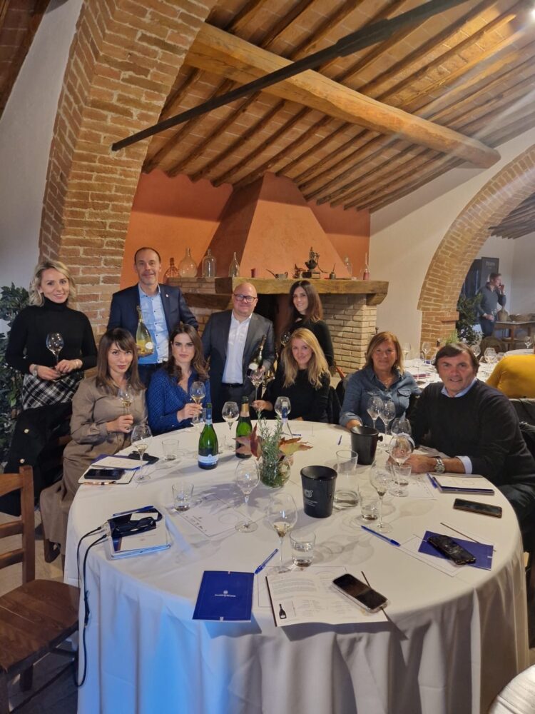 Foto di gruppo - Besserat de Bellefon al Castello di Bossi