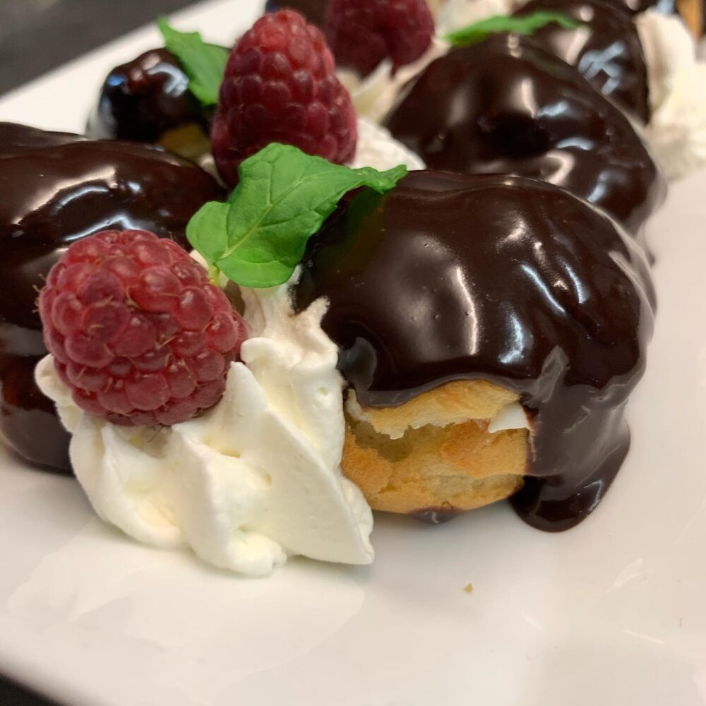 I Profiteroles de La Capannina Ristorante Capri