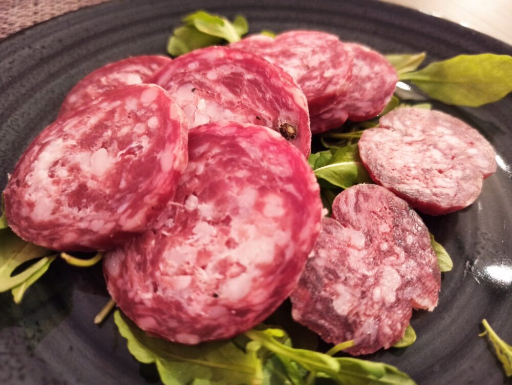 La Chianca Calvese, Il Salame con carni di maiale e di bovino