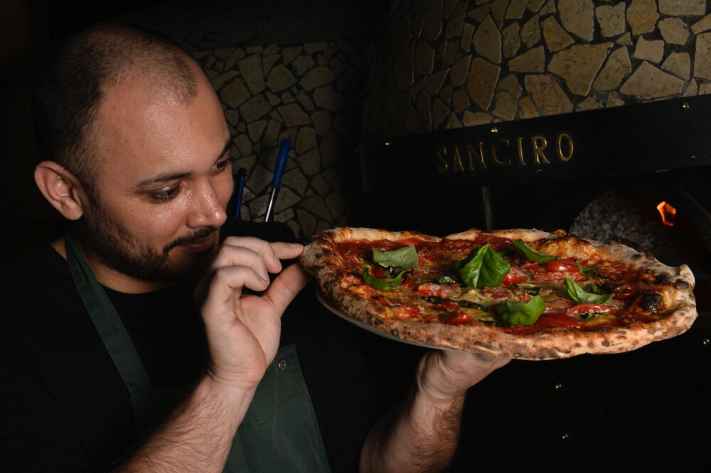 La pizza Cosacca di chef Ciro Di Maio