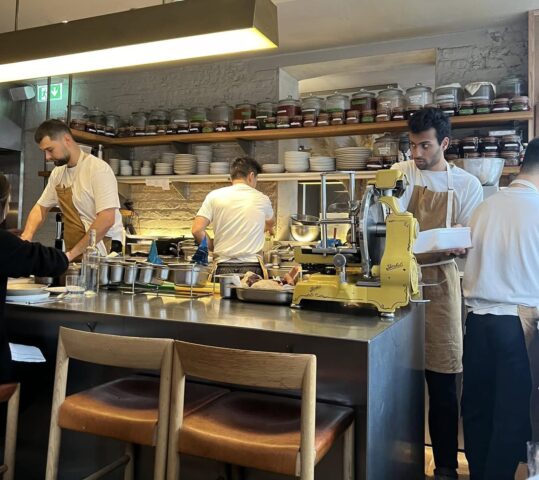 Manteca Restaurant a Londra, un ristorante italiano fatto di inglesi