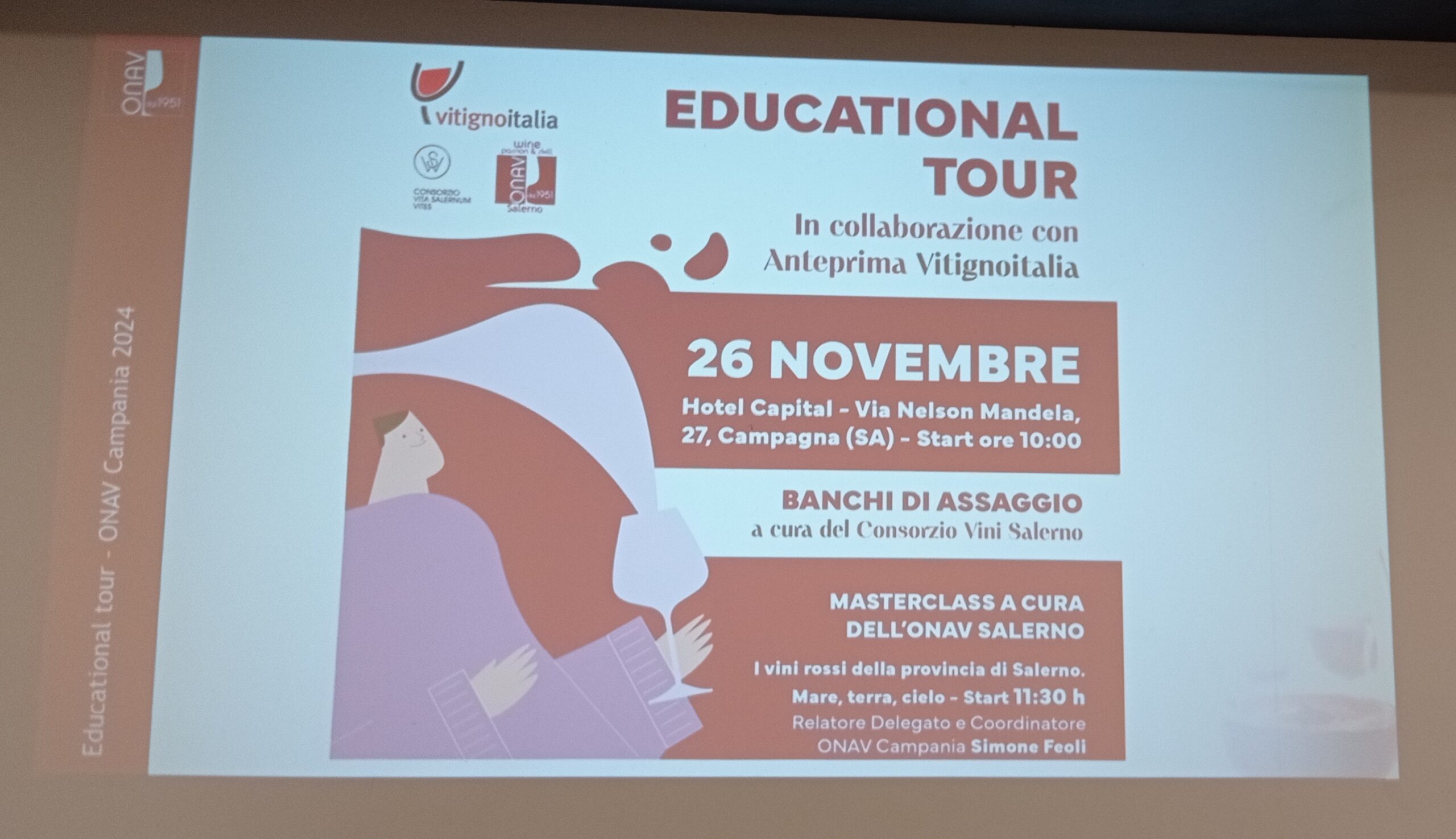 Programma EducationalTour vini rossi salernitani