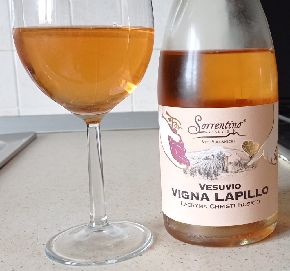 Vigna Lapillo Vesuvio Lacryma Christi Rosato Doc 2023 Sorrentino