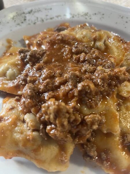 al ritrovo del platano - tortelli al ragu