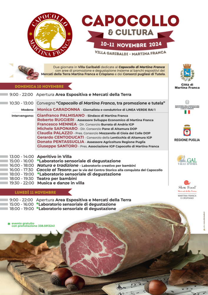 locandina capocollo e cultura