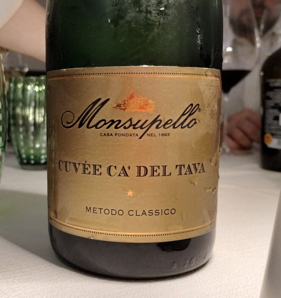 Vino Spumante Metodo Classico Cuvée Ca’ del Tava, Monsupello