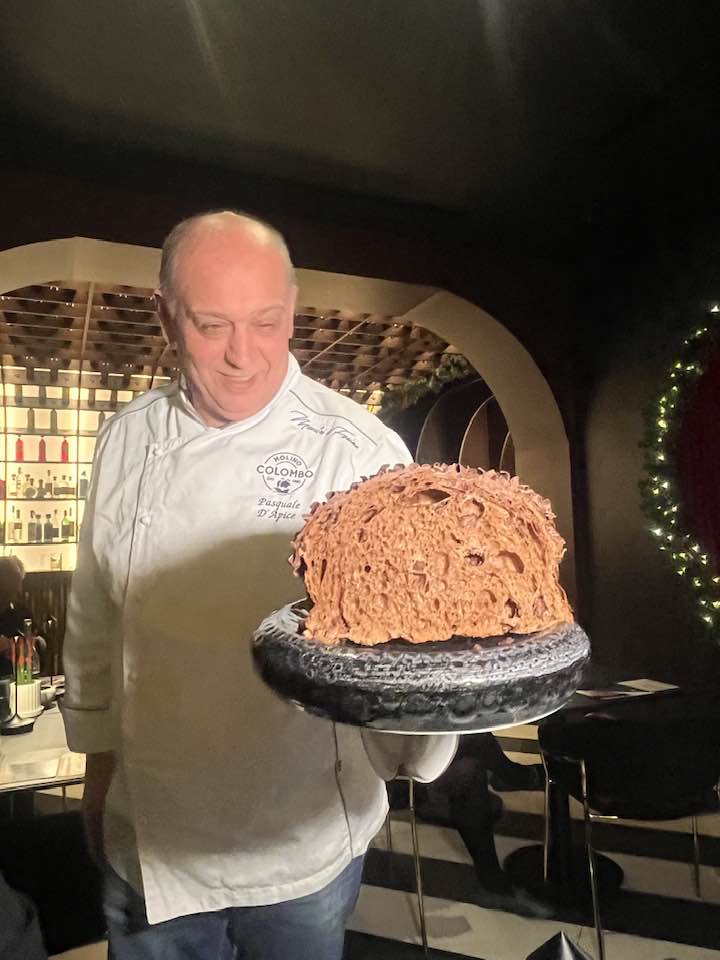 panettone al cioccolato