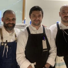 Ristorante Scatto a Torino, Christian Costardi con la squadra