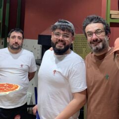 Stratto Pizza, Giuseppe Boccia con la squadra