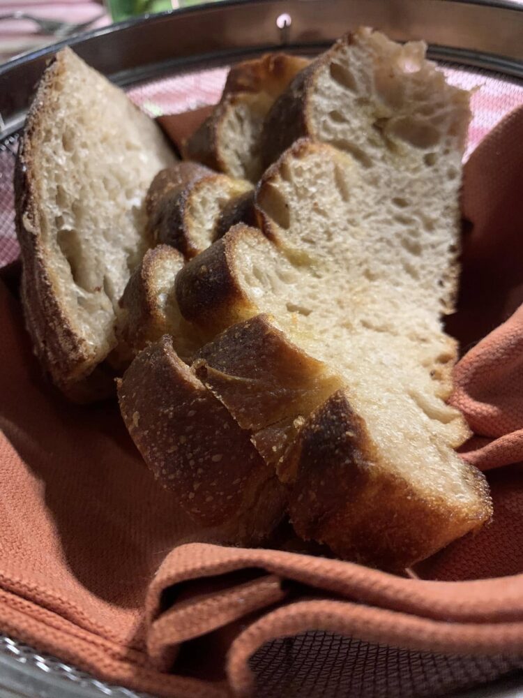 Ristorante Consorzio, pane e focaccia