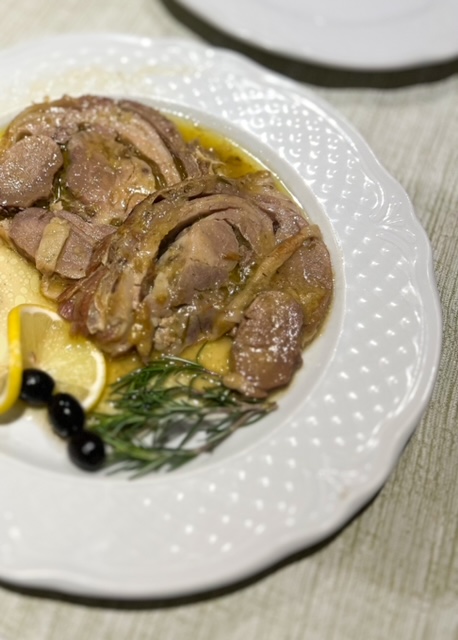 A’Cavut - Agnello porchettato