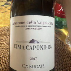 Cima Caponiera 2017 di Ca’ Rugate