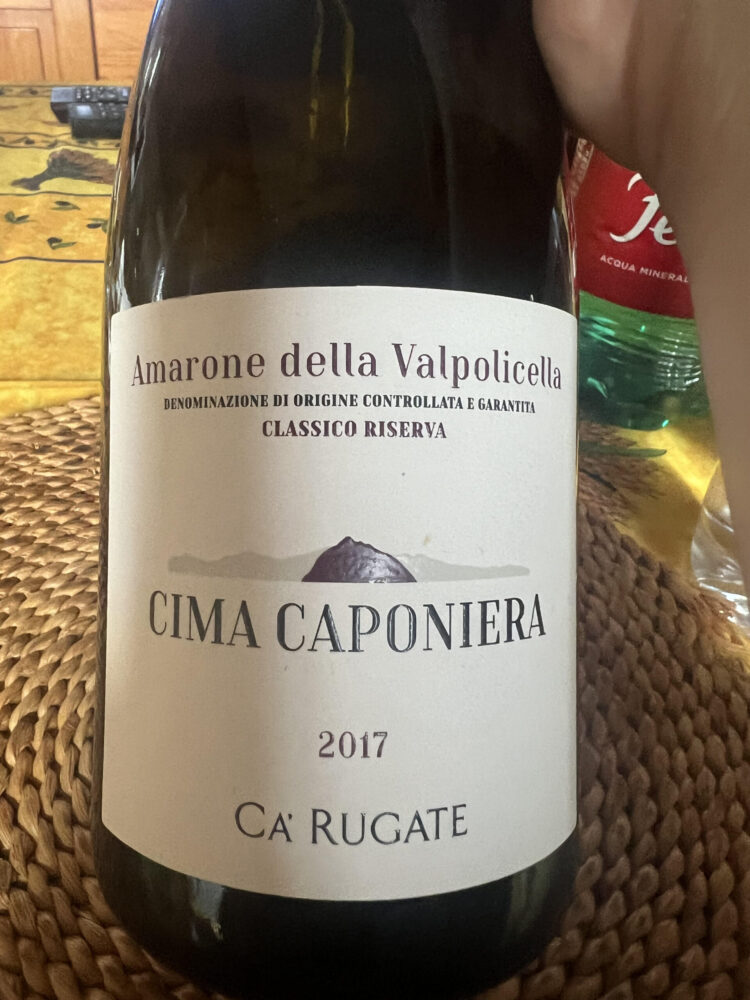 Cima Caponiera 2017 di Ca’ Rugate