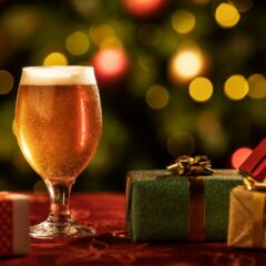 Le birre di Natale - Foto Stock