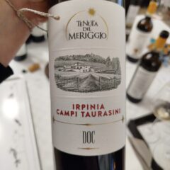 L'Aglianico di Tenuta del Meriggio