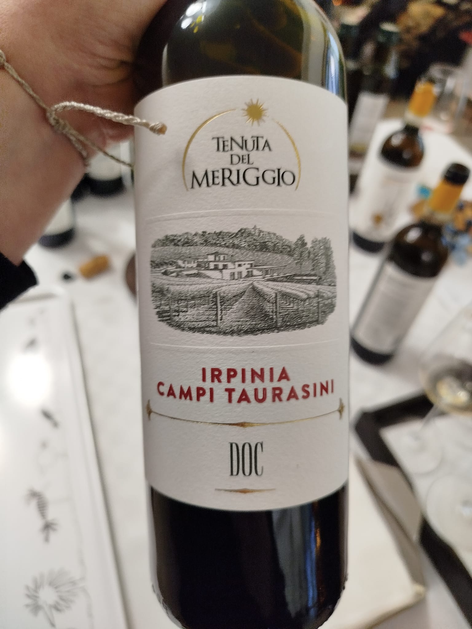 L'Aglianico di Tenuta del Meriggio