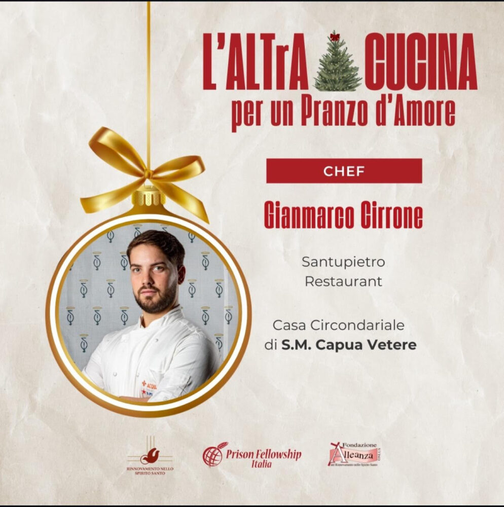 Chef Gianmarco Cirrone per L'altra Cucina per un pranzo d'amore