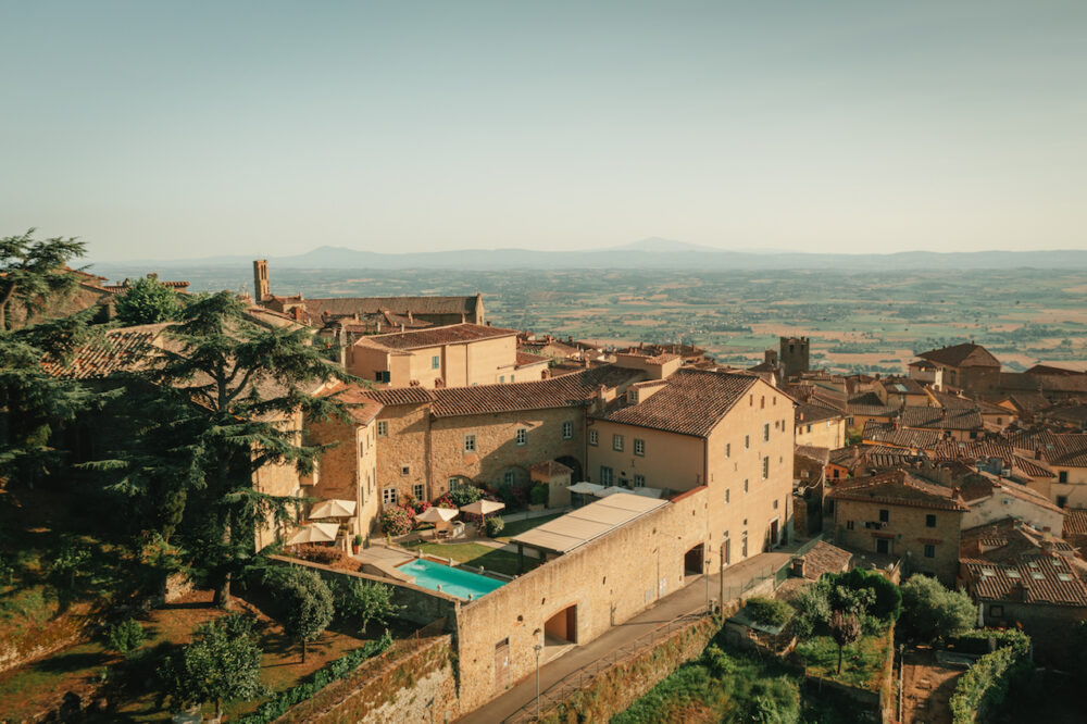 Il Monastero di Cortona - vista esterno