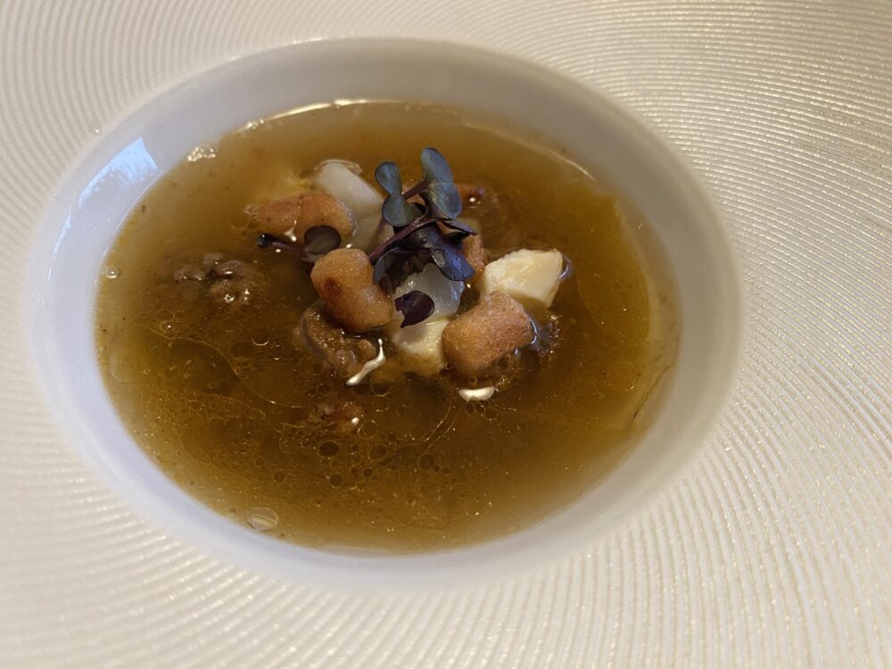 Locanda San Lorenzo - Consommè di camoscio