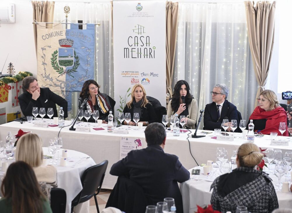 serata beneifienza de le donne del vino a casa mehari - quarto