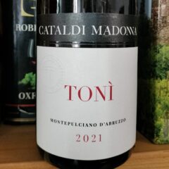 Montepulciano d’Abruzzo Doc 2021 Tonì, Cataldi Madonna