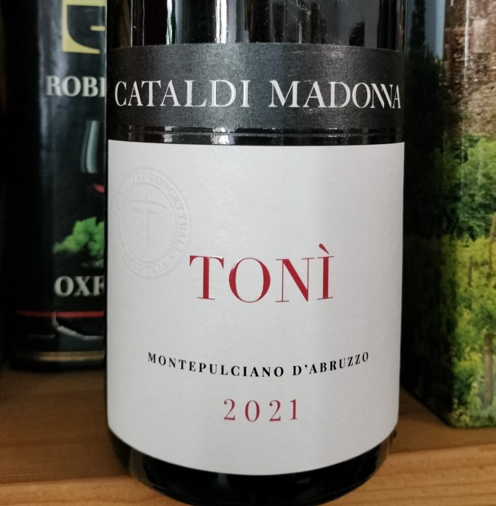 Montepulciano d’Abruzzo Doc 2021 Tonì, Cataldi Madonna