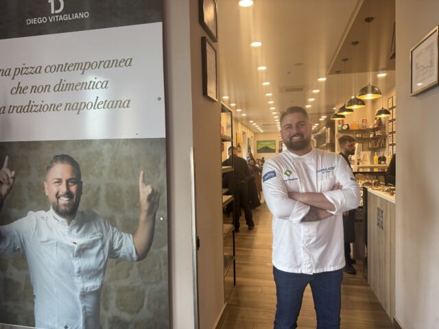 Diego Vitagliano inaugura la sua quarta pizzeria al Vomero e una quinta nei prossimi mesi