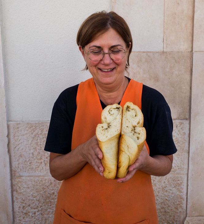 Focaccia a libro di Sammichele di Bari Presidio Slow Food - Puglia